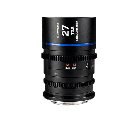 Nanomorph 27mm T2.8 1.5x Cine [Blue]