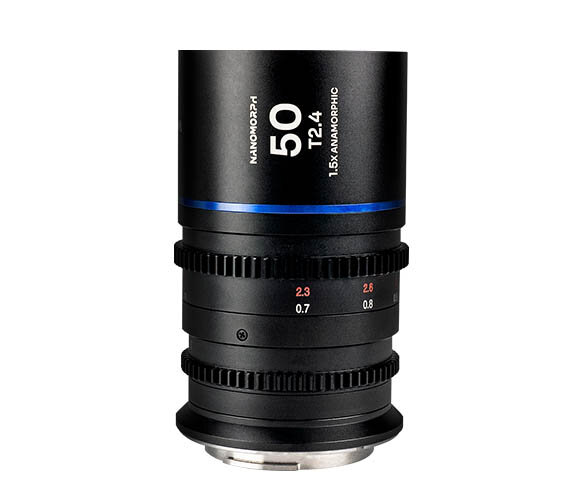 Nanomorph 50mm T2.4 1.5x Cine [Blue]