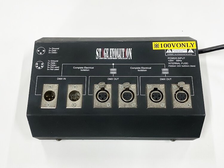 DMXスプリッター （2ch）