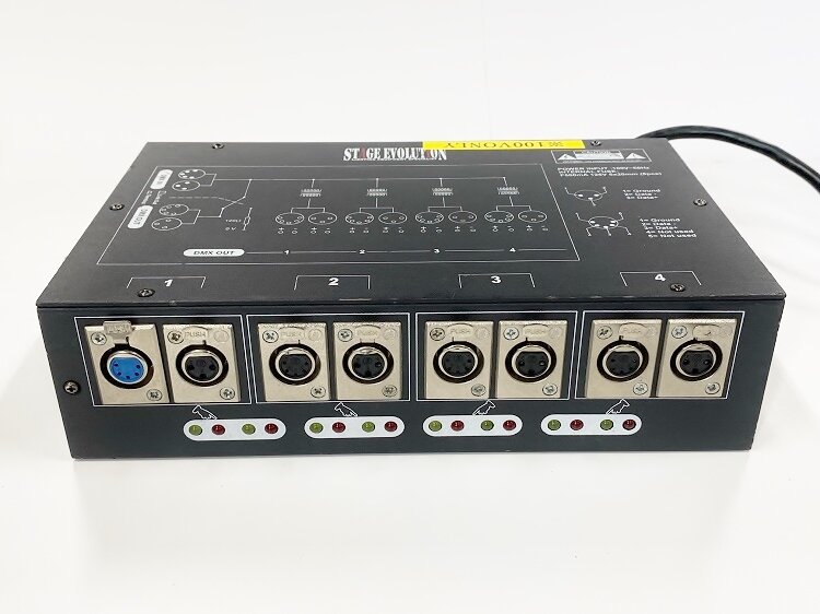 DMXスプリッター （4ch）