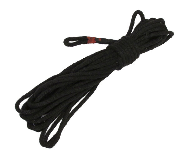 ボーダーロープ細 12m / 20m（青/黒）