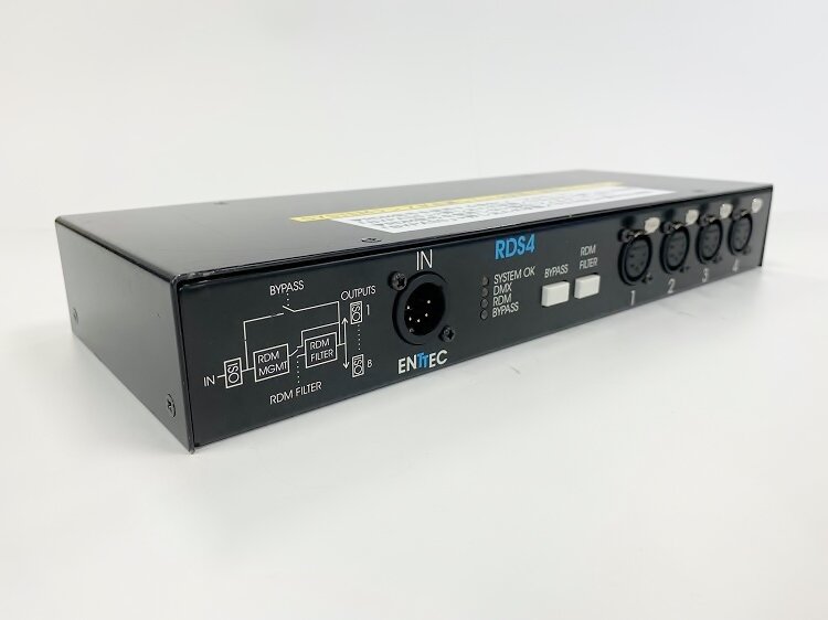 DMXスプリッター 4ch RDS4 RDM対応